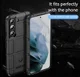 Samsung Galaxy S22 Plus Hoesje Shock Proof Rugged Back Cover Zwart afbeelding 6