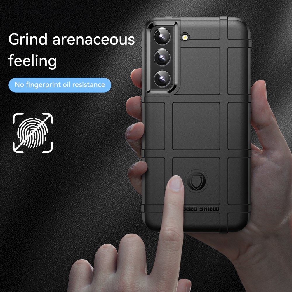 Samsung Galaxy S22 Plus Hoesje Shock Proof Rugged Back Cover Zwart afbeelding 7