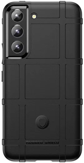 Samsung Galaxy S22 Plus Hoesje Shock Proof Rugged Back Cover Zwart afbeelding 2