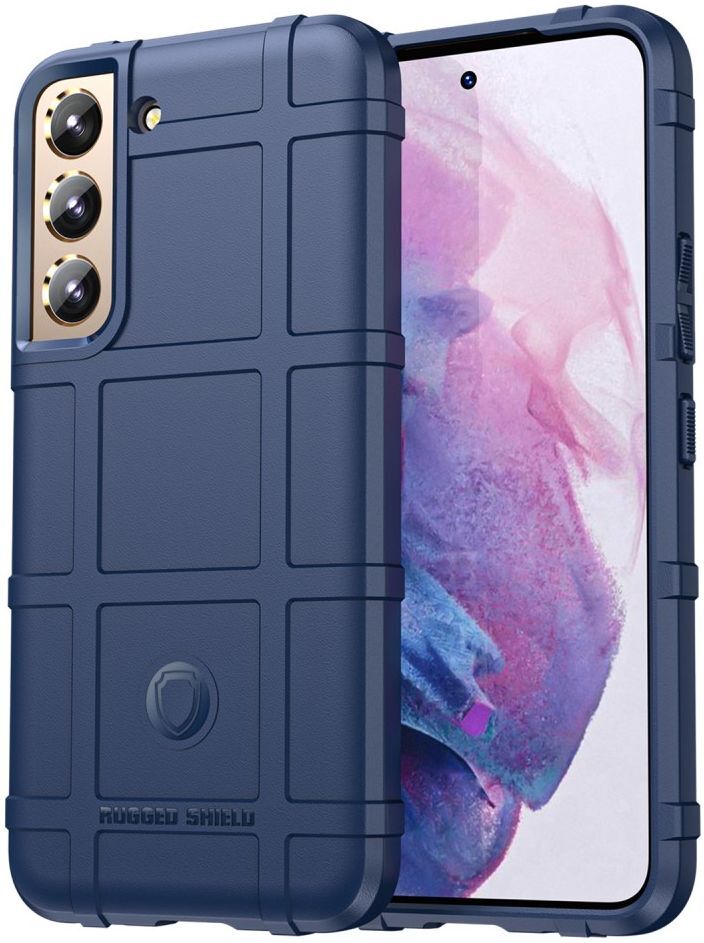 Samsung Galaxy S22 Plus Hoesje Shock Proof Rugged Back Cover Blauw afbeelding 1