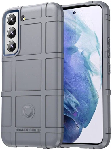 Samsung Galaxy S22 Plus Hoesje Shock Proof Rugged Back Cover Grijs afbeelding 1