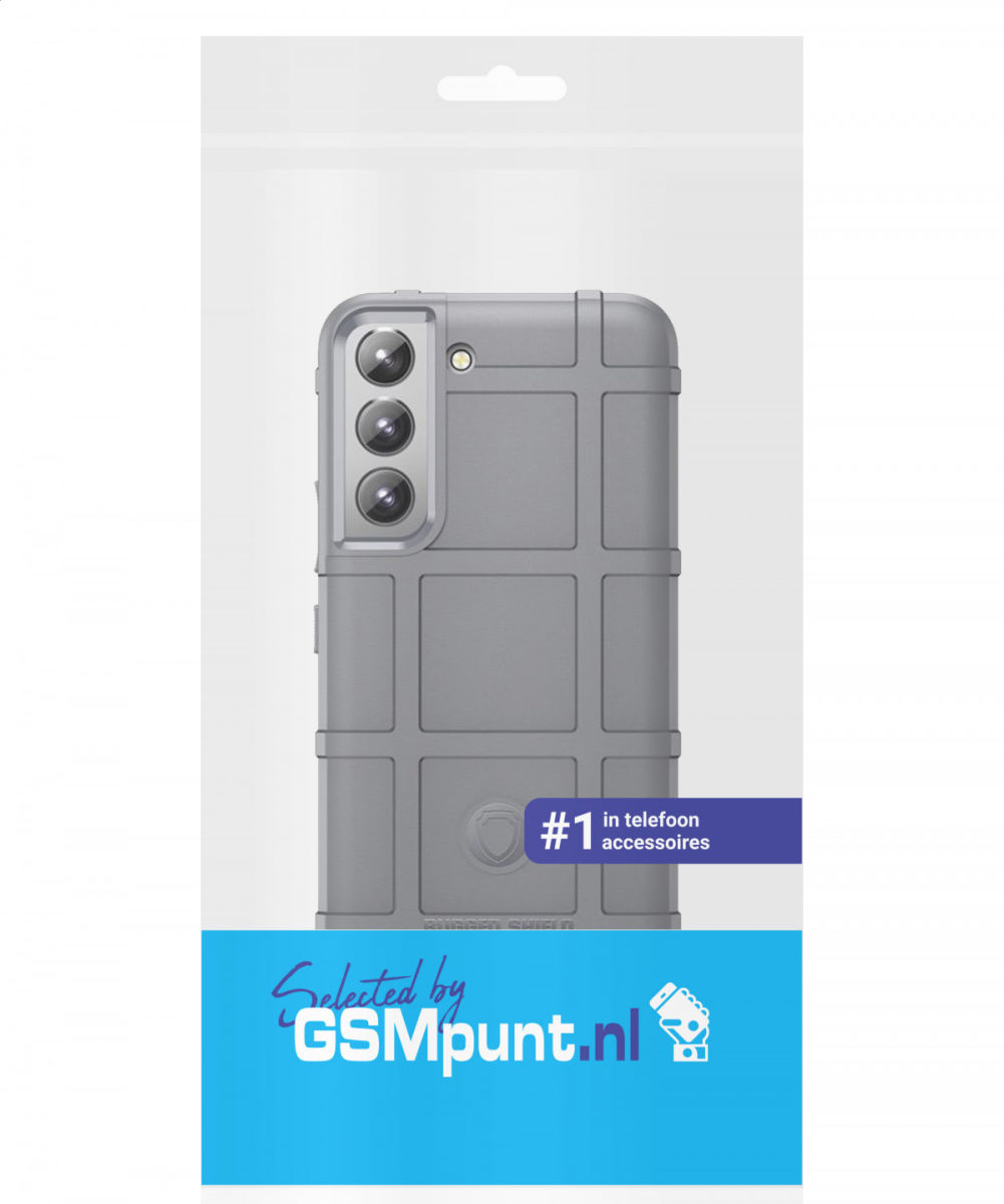Samsung Galaxy S22 Plus Hoesje Shock Proof Rugged Back Cover Grijs afbeelding 10
