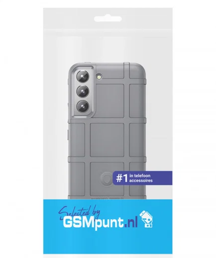 Samsung Galaxy S22 Plus Hoesje Shock Proof Rugged Back Cover Grijs afbeelding 10
