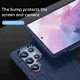 Samsung Galaxy S22 Ultra Hoesje Shock Proof Rugged Back Cover Blauw afbeelding 4