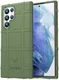 Samsung Galaxy S22 Ultra Hoesje Shock Proof Rugged Back Cover Groen afbeelding 1