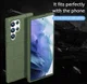 Samsung Galaxy S22 Ultra Hoesje Shock Proof Rugged Back Cover Groen afbeelding 6