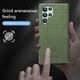 Samsung Galaxy S22 Ultra Hoesje Shock Proof Rugged Back Cover Groen afbeelding 7