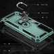 Samsung Galaxy S22 Hoesje Hybride Kickstand Back Cover Groen afbeelding 8
