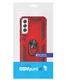 Samsung Galaxy S22 Hoesje Hybride Kickstand Back Cover Rood afbeelding 10
