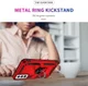 Samsung Galaxy S22 Hoesje Hybride Kickstand Back Cover Rood afbeelding 6