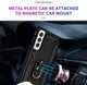Samsung Galaxy S22 Plus Hoesje Hybride Kickstand Back Cover Zwart afbeelding 5