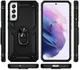 Samsung Galaxy S22 Plus Hoesje Hybride Kickstand Back Cover Zwart afbeelding 9