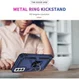 Samsung Galaxy S22 Plus Hoesje Hybride Kickstand Back Cover Blauw afbeelding 7