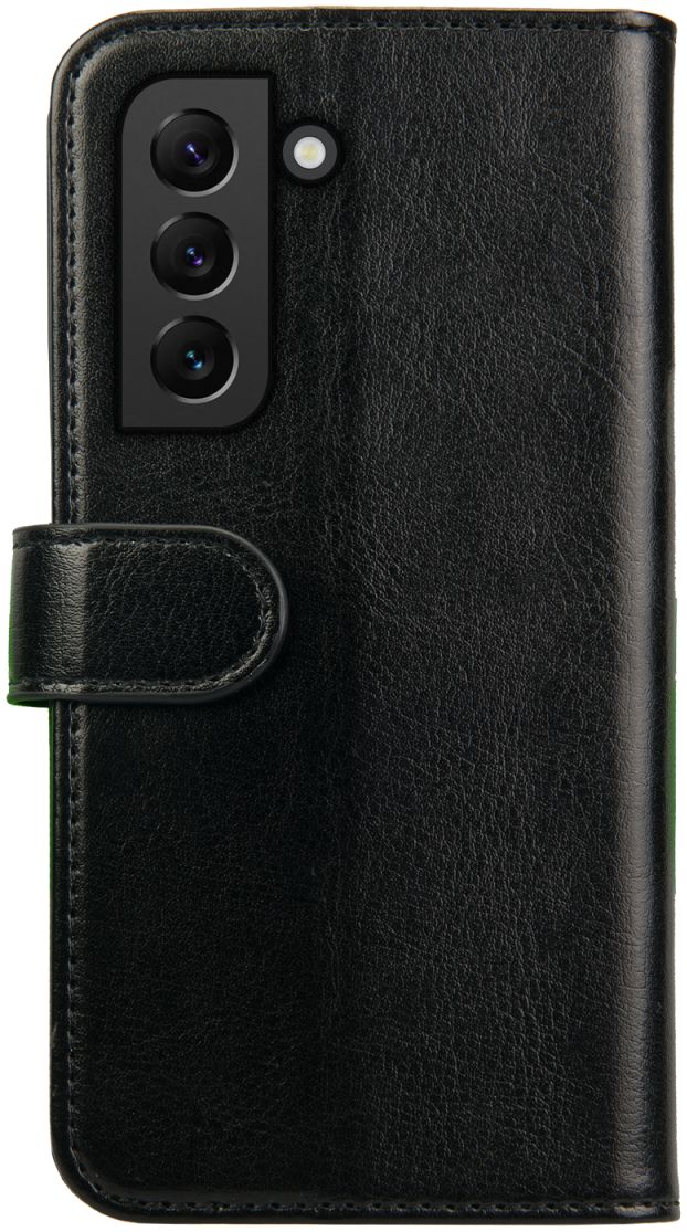 Rosso Element Samsung Galaxy S22 Hoesje Book Cover Wallet Zwart afbeelding 2