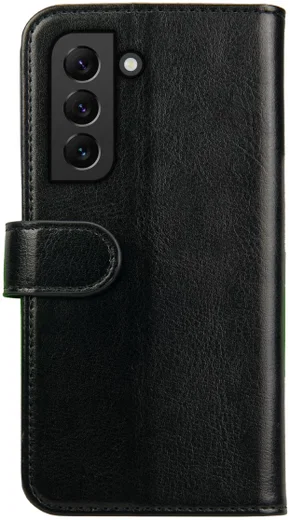 Rosso Element Samsung Galaxy S22 Hoesje Book Cover Wallet Zwart afbeelding 2