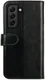 Rosso Element Samsung Galaxy S22 Hoesje Book Cover Wallet Zwart afbeelding 2