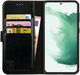 Rosso Element Samsung Galaxy S22 Plus Hoesje Book Cover Wallet Zwart