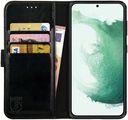 Rosso Element Samsung Galaxy S22 Plus Hoesje Book Cover Wallet Zwart