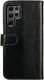 Rosso Element Samsung Galaxy S22 Ultra Hoesje Book Cover Wallet Zwart afbeelding 2