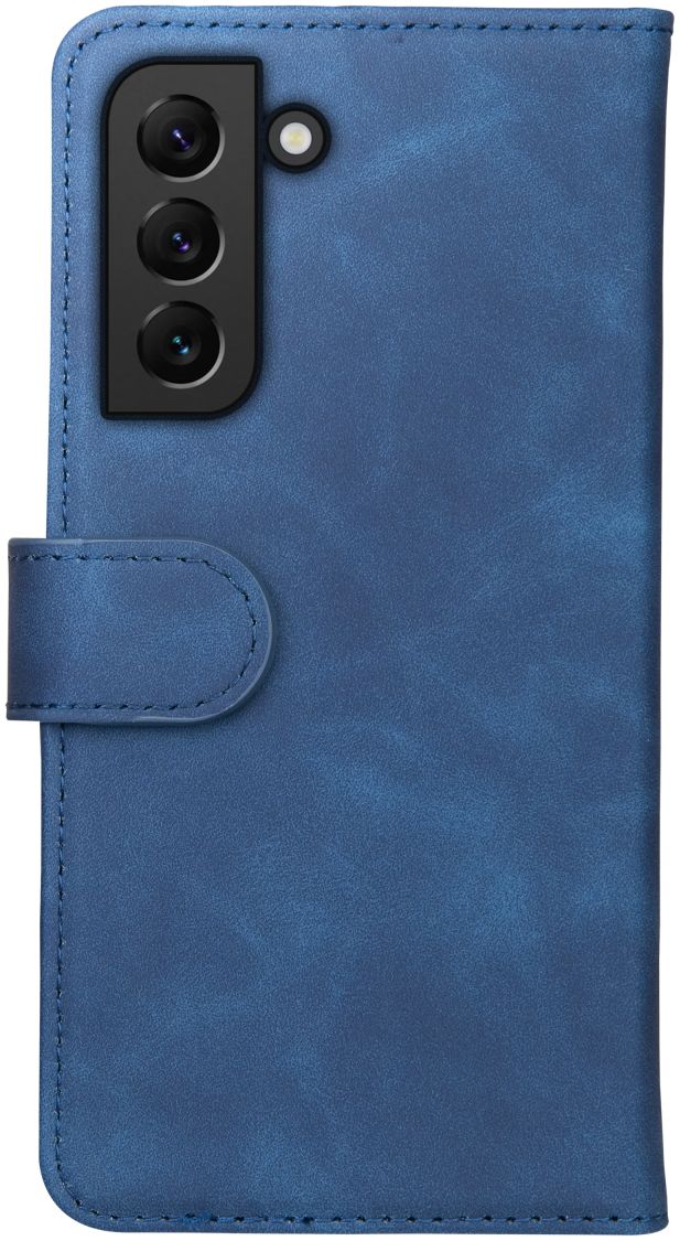 Rosso Element Samsung Galaxy S22 Hoesje Book Cover Wallet Blauw afbeelding 2