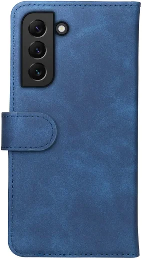 Rosso Element Samsung Galaxy S22 Hoesje Book Cover Wallet Blauw afbeelding 2