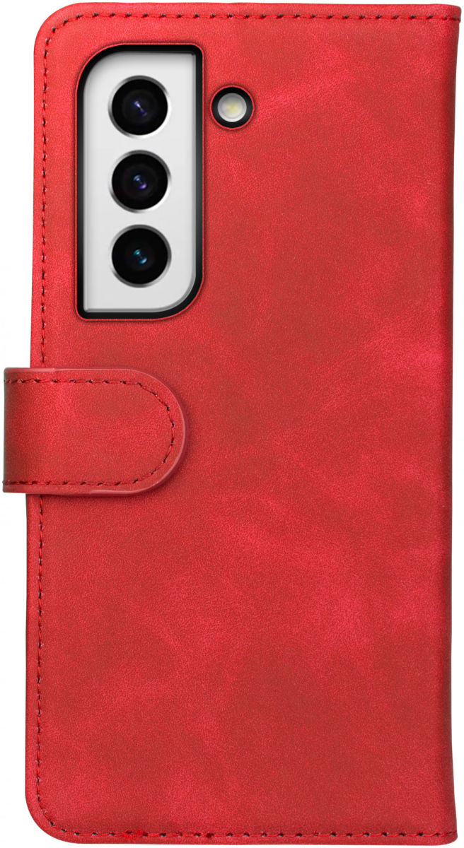 Rosso Element Samsung Galaxy S22 Plus Hoesje Book Cover Wallet Rood afbeelding 2