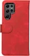 Rosso Element Samsung Galaxy S22 Ultra Hoesje Book Cover Wallet Rood afbeelding 2