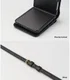 Ringke Folio Signature Samsung Galaxy Z Flip 3 Hoesje met Koord Zwart afbeelding 3