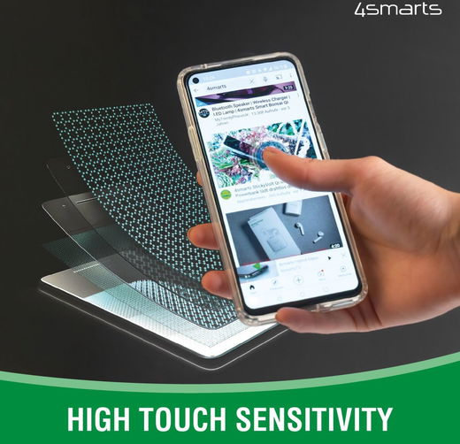 4smarts Second Glass X-Pro Samsung Galaxy A03s/A02s Screen Protector afbeelding 3