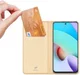 Dux Ducis Skin Pro Series Xiaomi Redmi 10 Hoesje Portemonnee Goud afbeelding 2