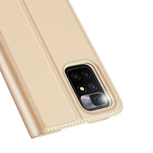 Dux Ducis Skin Pro Series Xiaomi Redmi 10 Hoesje Portemonnee Goud afbeelding 9