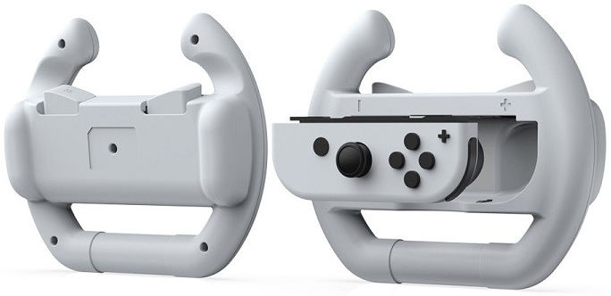 Universeel Nintendo Switch Stuur en Controller Zwart en Zwart (2-Pack) afbeelding 3