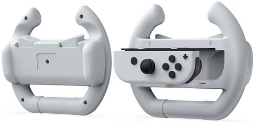 Universeel Nintendo Switch Stuur en Controller Zwart en Zwart (2-Pack) afbeelding 3