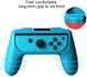 Universeel Nintendo Switch Controller Handvat Rood en Blauw (2-Pack) afbeelding 3