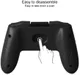 Universeel Nintendo Switch Controller Handvat Zwart en Zwart (2-Pack) afbeelding 4