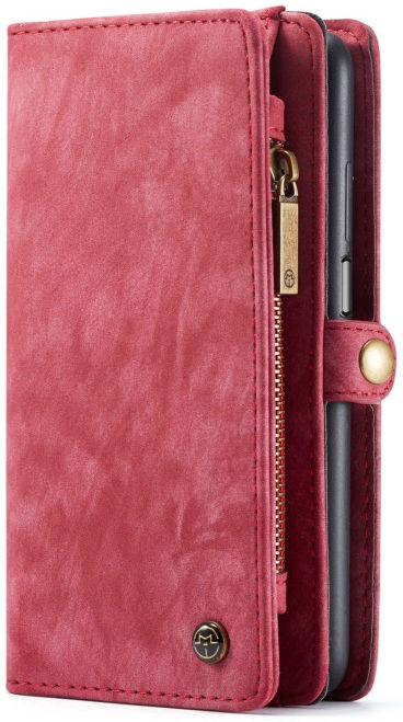 CaseMe 008 Samsung A32 5G Hoesje Book Case en Back Cover Rood afbeelding 6
