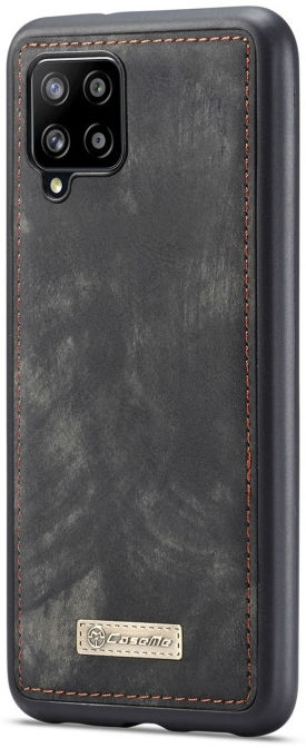 CaseMe 008 Samsung Galaxy A12 Hoesje Book Case en Back Cover Zwart afbeelding 4