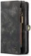 CaseMe 008 Samsung Galaxy S21 FE Hoesje Book Case Back Cover Zwart