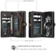CaseMe 008 Samsung Galaxy S21 FE Hoesje Book Case Back Cover Zwart afbeelding 2
