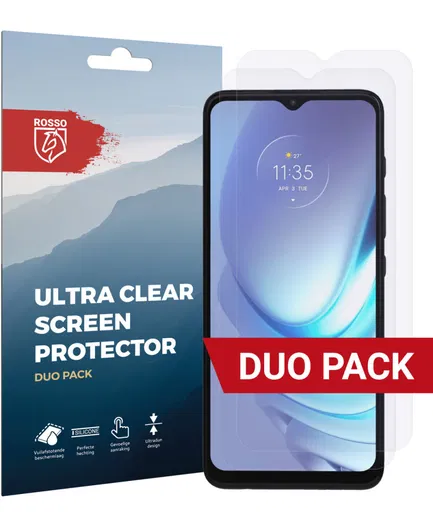 Rosso Motorola Moto G50 Ultra Clear Screen Protector Duo Pack afbeelding 1