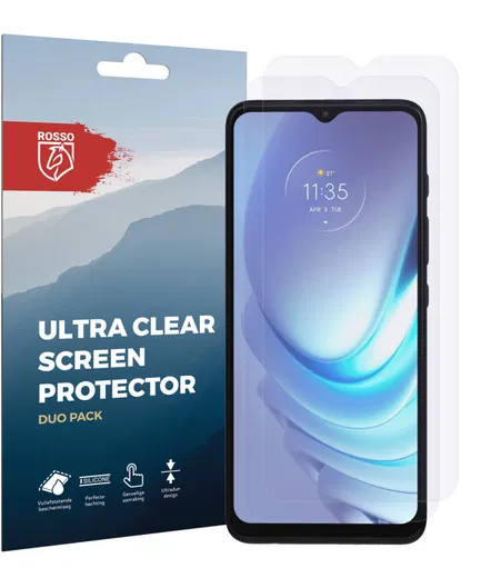 Rosso Motorola Moto G50 Ultra Clear Screen Protector Duo Pack afbeelding 9