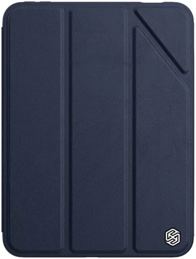 Nillkin Bevel Apple iPad Mini 7/6 Hoes Tri-Fold Book Case Blauw afbeelding 1