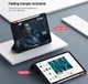 Nillkin Apple iPad Pro 11 (2020/2021) Hoes Tri-Fold Book Case Zwart afbeelding 7