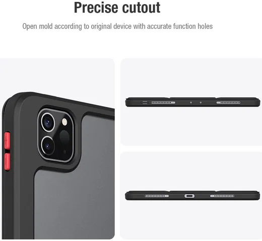 Nillkin Apple iPad Pro 11 (2020/2021) Hoes Tri-Fold Book Case Zwart afbeelding 8
