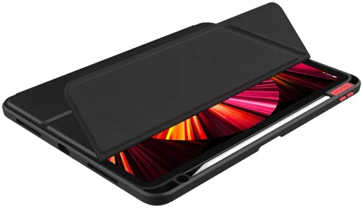 Nillkin Apple iPad Pro 11 (2020/2021) Hoes Tri-Fold Book Case Zwart afbeelding 15
