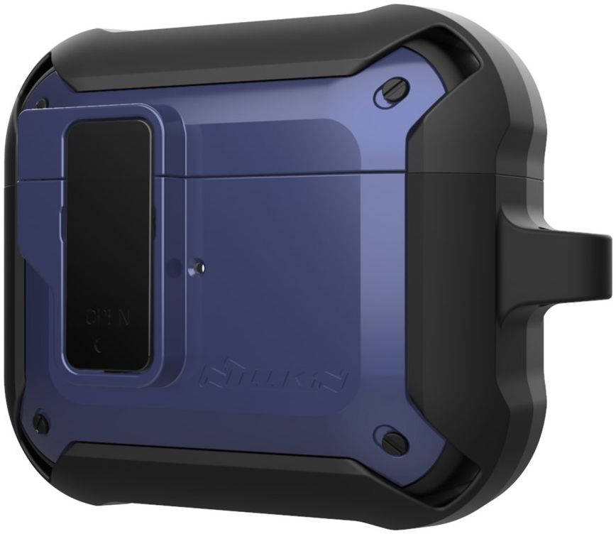 Nillkin Bounce Case Apple AirPods 3 Hoesje Schokbestendig Blauw afbeelding 3