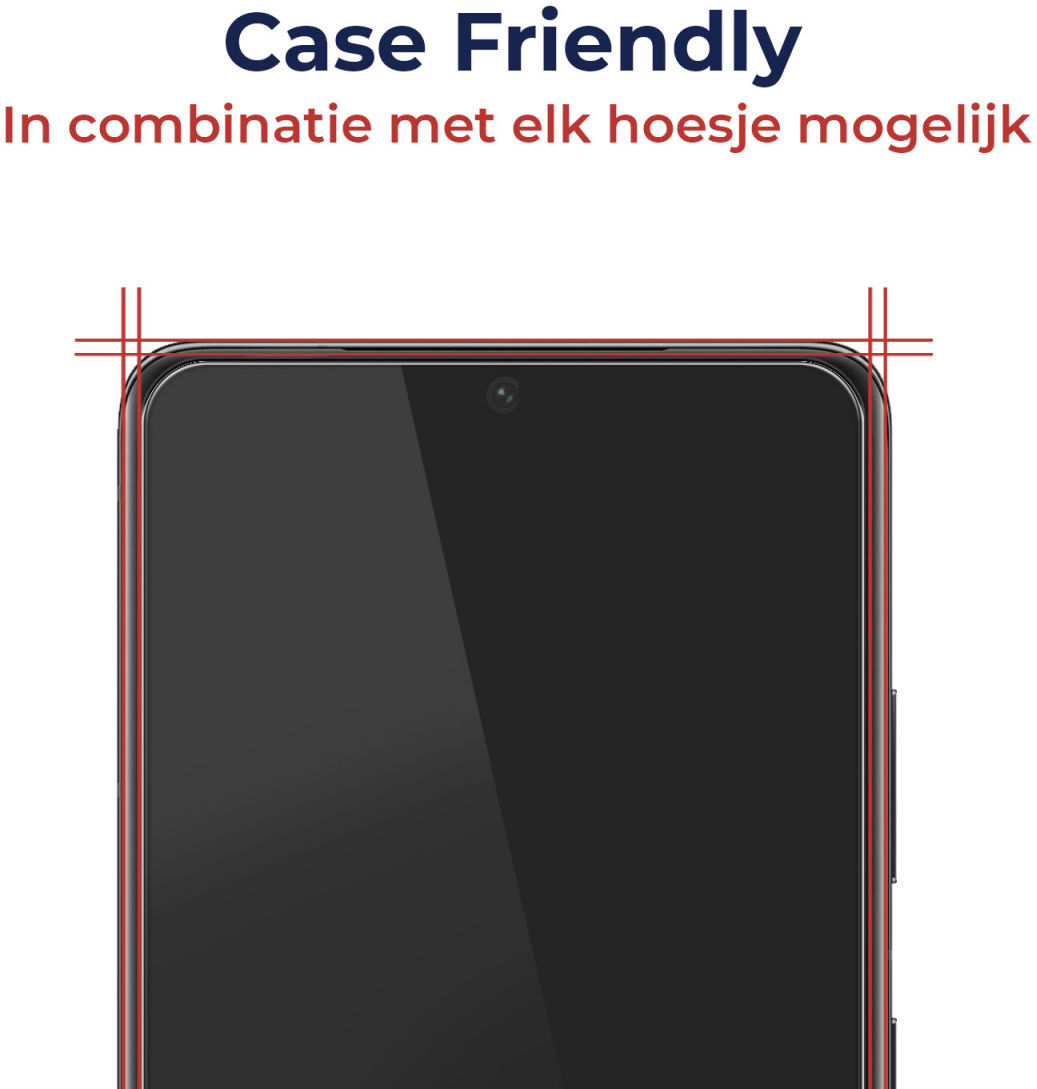 Rosso Google Pixel 6 Tempered Glass Fingerprint & Case Friendly afbeelding 5