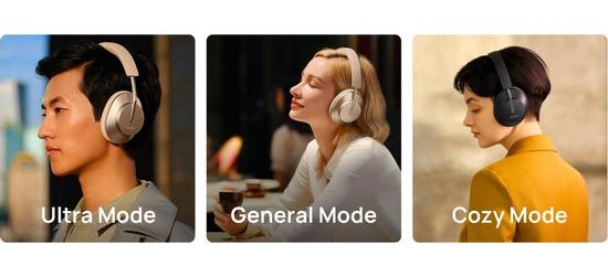Huawei FreeBuds Studio Draadloze Bluetooth Over-Ear Koptelefoon Zwart afbeelding 7