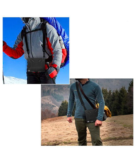 Universele Schouderband voor Telefoons en Tablets Zwart afbeelding 3