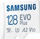 Samsung EVO Plus MicroSDXC Geheugenkaart 130MB/s met Adapter 128GB Wit afbeelding 2